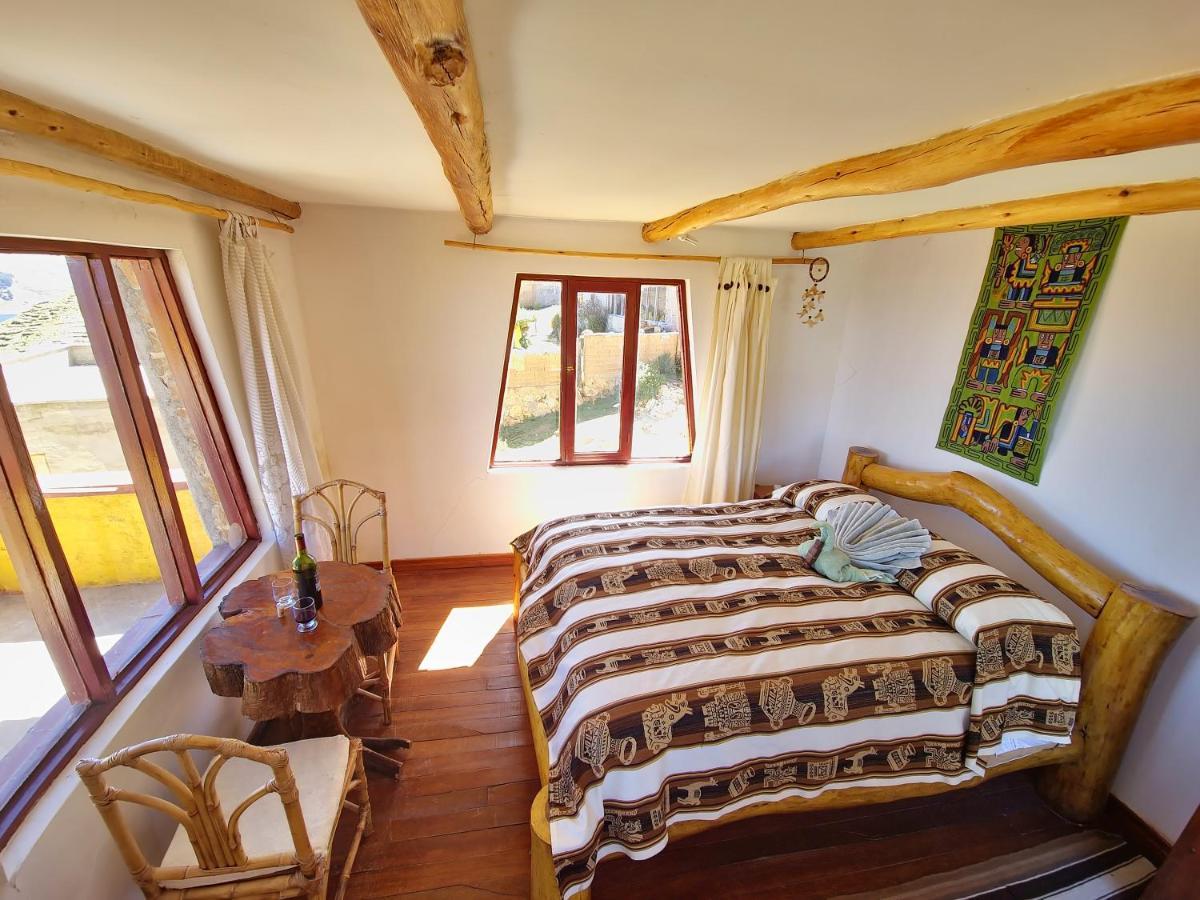 Hostal Puerta Del Sol Isla del Sol Eksteriør bilde