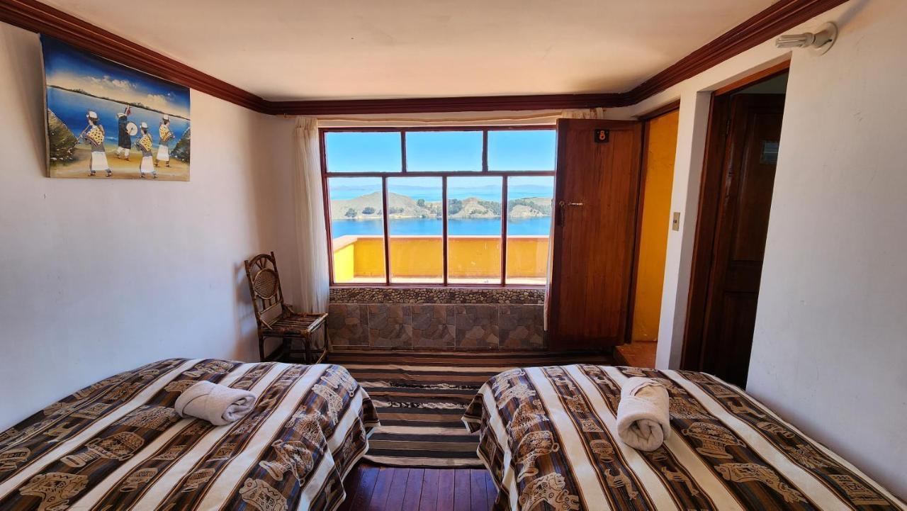 Hostal Puerta Del Sol Isla del Sol Eksteriør bilde