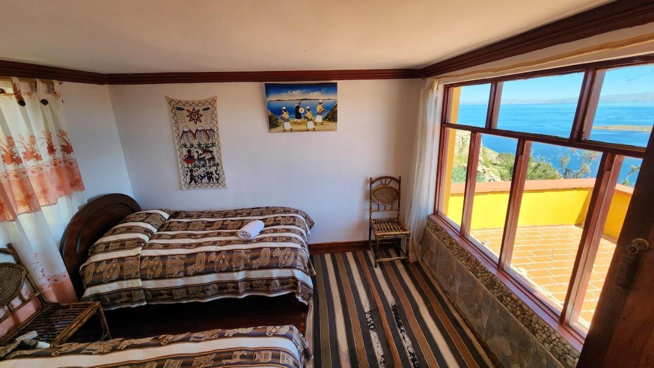 Hostal Puerta Del Sol Isla del Sol Eksteriør bilde